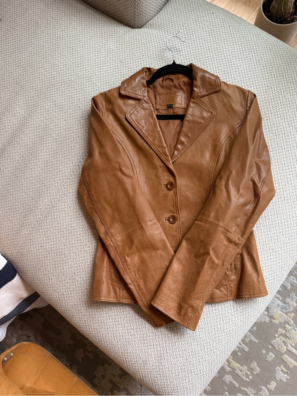Genuine Leather Brown Jacket